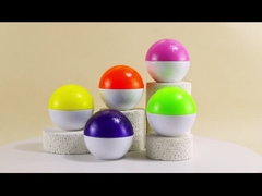 Groothandel 50 ml Body Butter Scrub Jar Container Leeg Bolvormig IJsbloem Gezicht Creme Jar 50g Huid