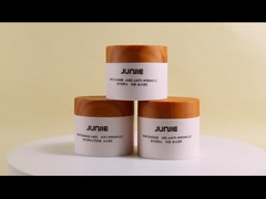 Luxe witte plastic cosmetische potten 250g 300g 400g 500g 700g dubbele wand plastic potten